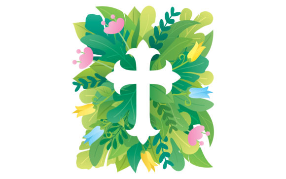 Abstract Christian Cross: Premium Graphics and Illustrations for Branding