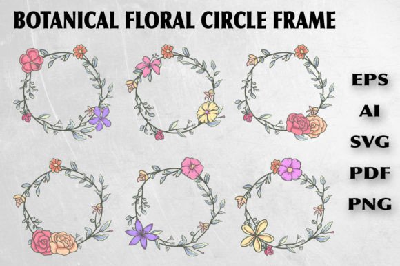 Botanical Floral Circle Frame: A Practical Graphics Review for Crafts