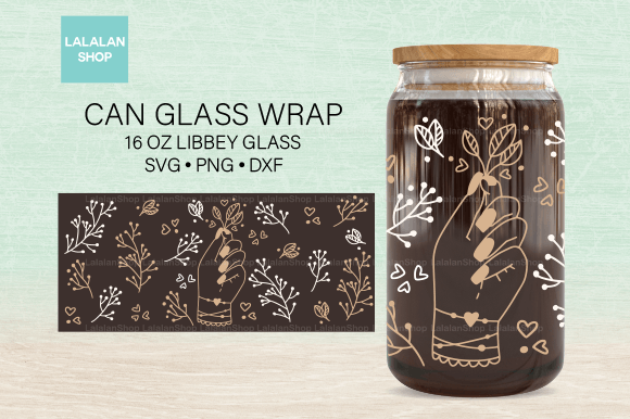 Celestial Wrap for Libbey Glass Can 16oz Graphics and Illustrations Review
