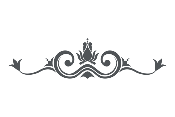 Decorative Ornament Header. Luxury Flora Graphics & Illustrations Review