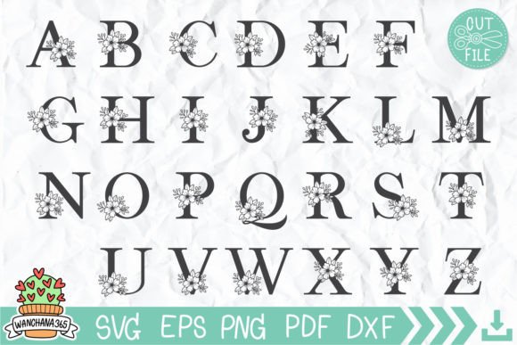 Floral Alphabet Svg: A Practical Review for Graphics & Crafts Sellers