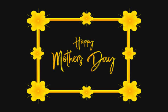 Happy Mothers Day Handwritten Lettering: Graphics & Illustrations Review