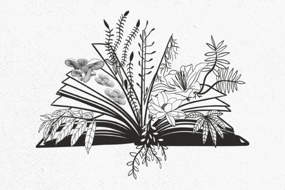 Magic Book Svg, Wizard Book Svg, Books: A Seller's Review of Graphics and Illustrations