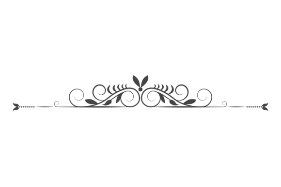 Ornamental Border in Vintage Style. Flor Graphics & Illustrations Review