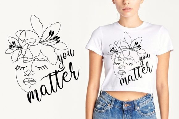 You Matter – A Versatile Graphic Design Asset for Illustrations